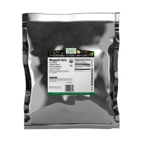 Frontier Coop, Organic Mugwort Herb Cut & Sifted, 1 Lb Frontier Coop