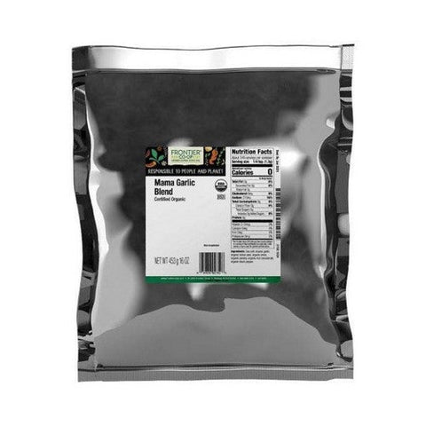 Frontier Coop, Organic Mama Garlic Seasoning Blend, 1 Lb Frontier Coop