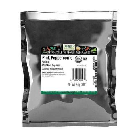 Frontier Coop, Organic Pink Peppercorns, 8 Oz Frontier Coop