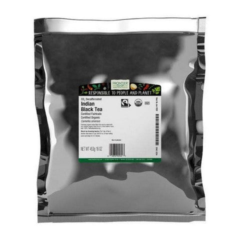 Frontier Coop, Organic CO2 Decaffeinated Indian Black Tea, 1 Lb Frontier Coop