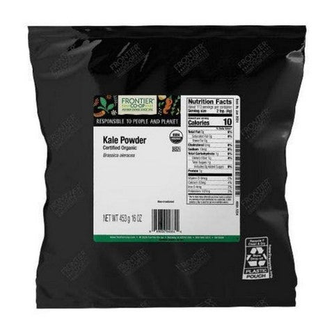 Frontier Coop, Organic Kale Powder, 1 Lb Frontier Coop