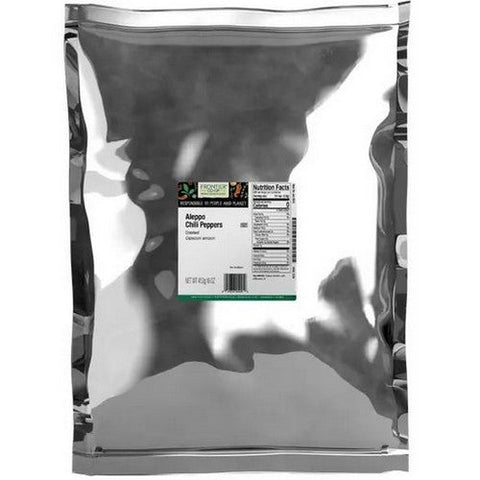 Frontier Coop, Aleppo Chili Peppers Crushed, 1 Lb Frontier Coop