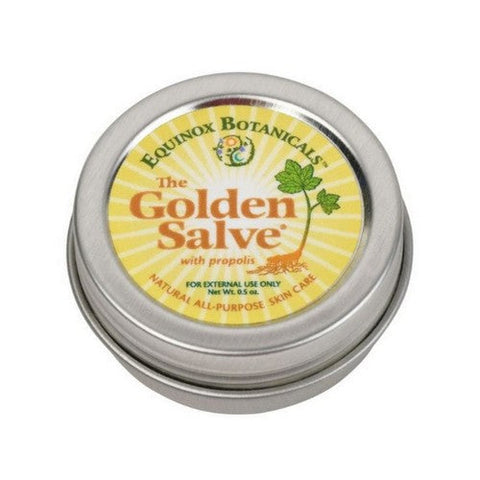 Equinox Botanicals, The Golden Healing Salve With Propolis, 0.5 Oz Equinox Botanicals