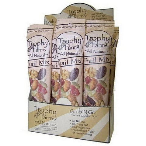 Trophy Farms, Trail Mix, 12 Packets Trophy Farms