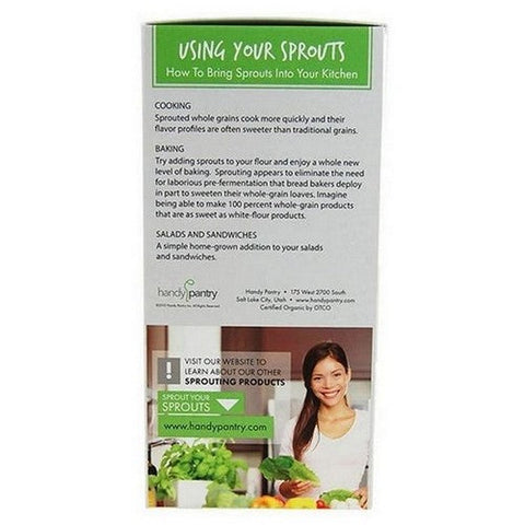 Handy Pantry, Food Grade 3 Tray Stackable Sprout Garden Green, 1 Count Handy Pantry