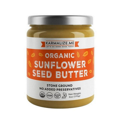 Karmalize.Me, Organic Sunflower Seed Butter, 6 Oz Karmalize.Me