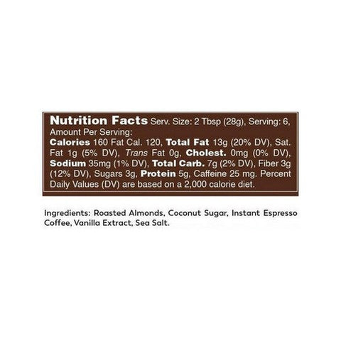 Karmalize.Me, Morning Joe Coffee Infused Almond Butter, 6 Oz Karmalize.Me