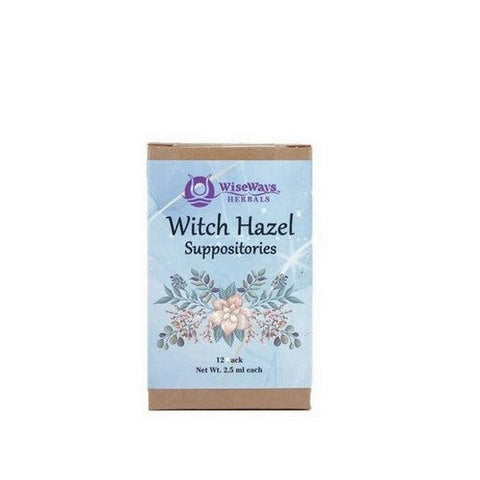 Wise Ways Herbals, Witch Hazel Suppositories, 12 Count Wise Ways Herbals