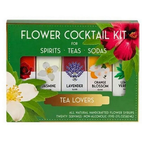 Tea Lovers Cocktail Kit 5 Count by Floral Elixir Co.