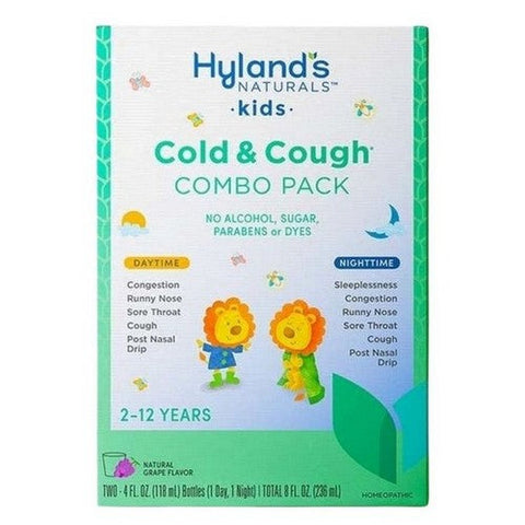 Hylands, Kids Cold And Cough Day and Night Combo Pack, 8 Oz Hylands
