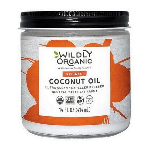 Wildly Natural, Refined Coconut Oil, 14 Oz Wildly Natural