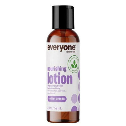 Everyone, Nourshing Lotion Vanilla And Lavender, 2 Oz Everyone