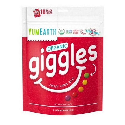Yogi, Organic Giggles Chewy Candy Bites, 10 Oz Yogi