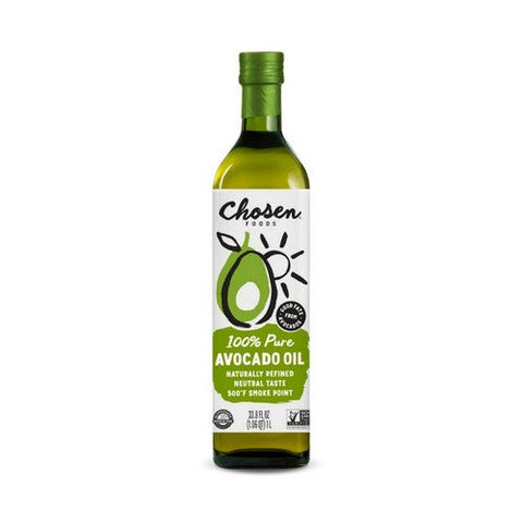 Chosen Foods, Pure Avocado Oil, 33.8 Oz Chosen Foods