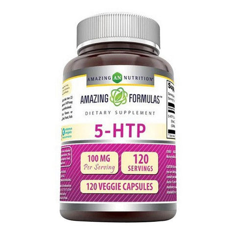 Amazing Nutrition, Amazing Formulas 5 HTP, 100 mg, 120 VegCaps Amazing Nutrition