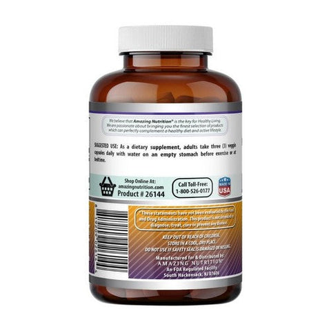 Amazing Nutrition, Amazing Formulas L-Ornithine, 1500 mg, 120 Caps Amazing Nutrition