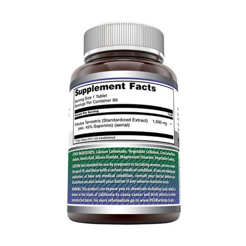 Amazing Nutrition, Amazing Formulas Tribulus, 1000 mg, 90 Tabs Amazing Nutrition