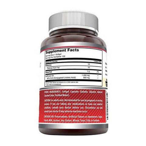 Amazing Nutrition, Amazing Formulas CLA, 1,000 mg, 120 Softgels Amazing Nutrition
