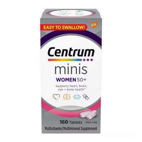Centrum, Minis Women 50+, 160 Tablets Centrum