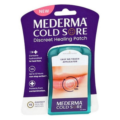 Mederma, Cold Sore Discreet Healing Patches, 15 Count Mederma