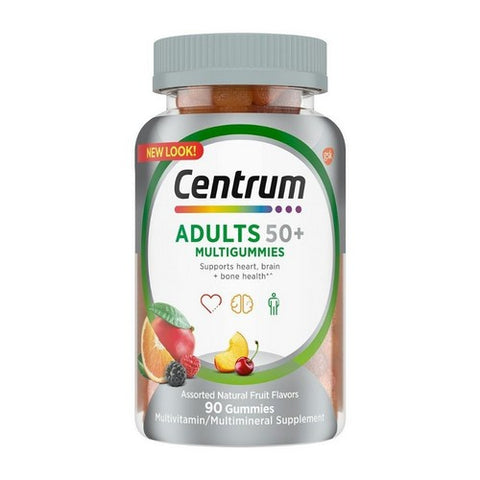 Centrum, Adults 50 Plus Multigummies, 90 Each Centrum