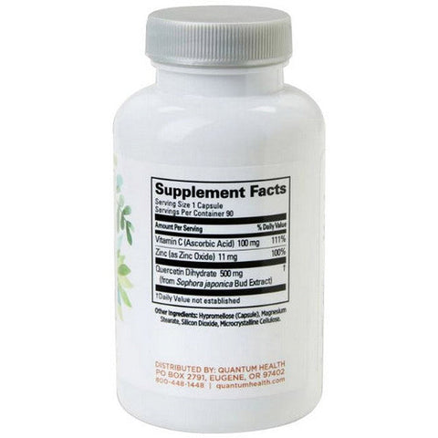 Quantum Health, Quercetin+, 500 Mg, 90 Caps Quantum Health