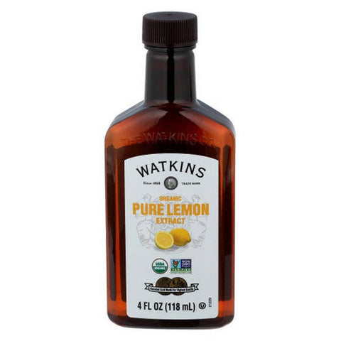 Watkins, Organic Pure Lemon Extract, 4 Oz (Case Of 3) Watkins