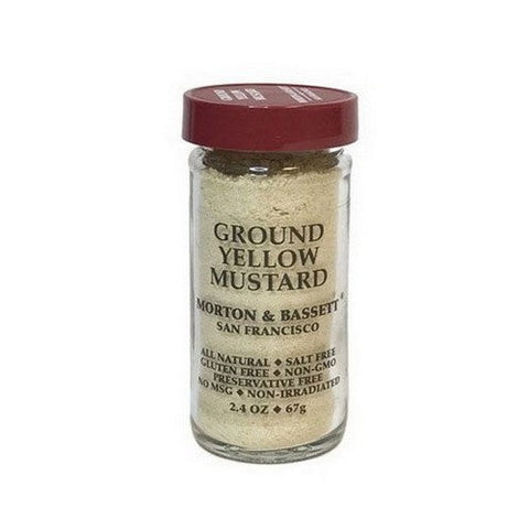 Morton & Bassett, Mustard Yellow (Ground), 2.3 Oz (Case Of 3) Morton & Bassett
