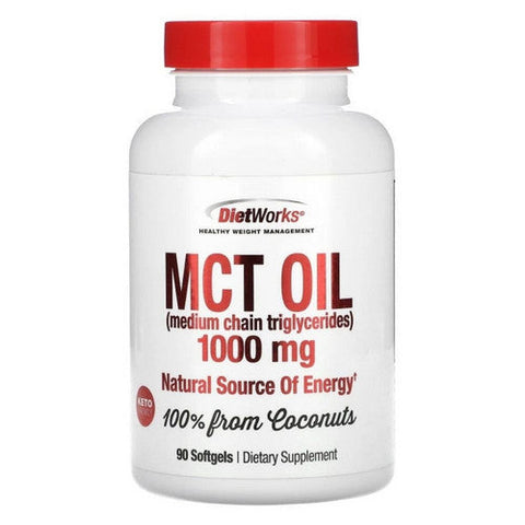 DietWorks, MCT Oil, 1000 Mg, 90 Softgels DietWorks