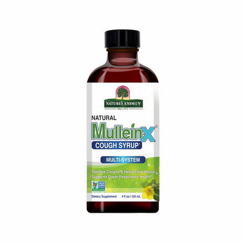 Nature's Answer, Mullein-X Cough Syrup Immune And Relax, 4 Oz Nature's Answer