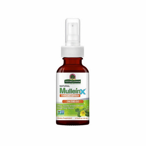 Nature's Answer, Mullein X Throat Spray, 2 Oz Nature's Answer