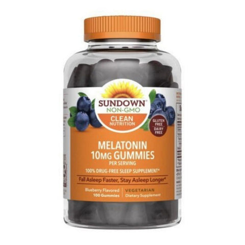 Sundown Naturals, Melatonin, 10 Mg, 100 Count Sundown Naturals