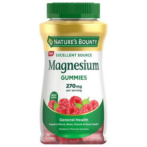 Nature's Bounty, Magnesium Gummies, 270 Mg, 90 Count Nature's Bounty