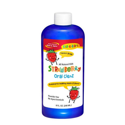 North American Herb & Spice, Kid E Kare Strawberry Oral Clenz, 8 Oz North American Herb & Spice