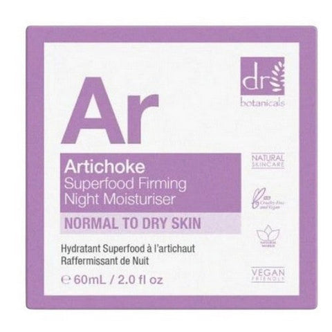 Dr Botanicals, Ar Night Moisturiser Artichoke, 2 Oz Dr Botanicals
