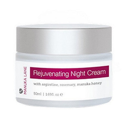 Manuka Lane, Rejuvenating Night Cream, 1.69 Oz Manuka Lane