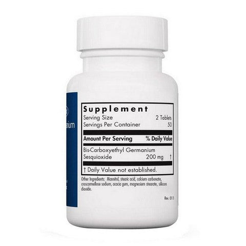 Nutricology/ Allergy Research Group, OrganoGermanium Ge-132, 100 Tabs Nutricology/ Allergy Research Group