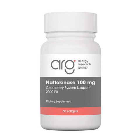 Nutricology/ Allergy Research Group, Nattokinase, 100 Mg, 60 Softgels Nutricology/ Allergy Research Group