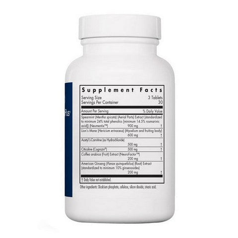 Nutricology/ Allergy Research Group, Advanced NeuroPlus Brain Nutrition, 90 Tabs Nutricology/ Allergy Research Group