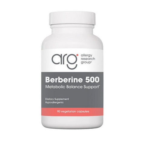 Nutricology/ Allergy Research Group, Berberine Metabolic Support, 500 Mg, 90 Veg Caps Nutricology/ Allergy Research Group
