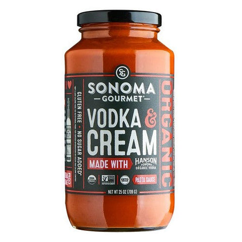 Sonoma Gourmet, Vodka Cream Pasta Sauce, 25 Oz (Case Of 6) Sonoma Gourmet
