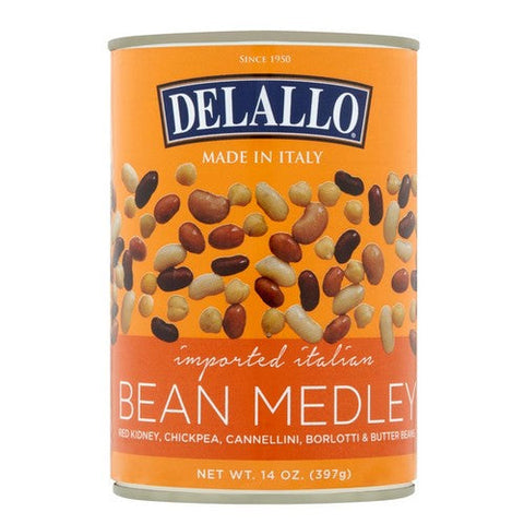 Delallo, Bean Medley, 14 Oz (Case Of 12) Delallo