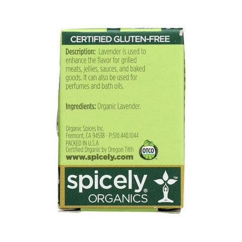Spicely Organics, Organic Lavender, 0.1 Oz Spicely Organics