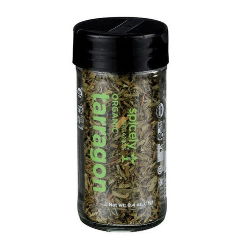 Spicely Organics, Organic Tarragon, 0.4 Oz (Case Of 3) Spicely Organics