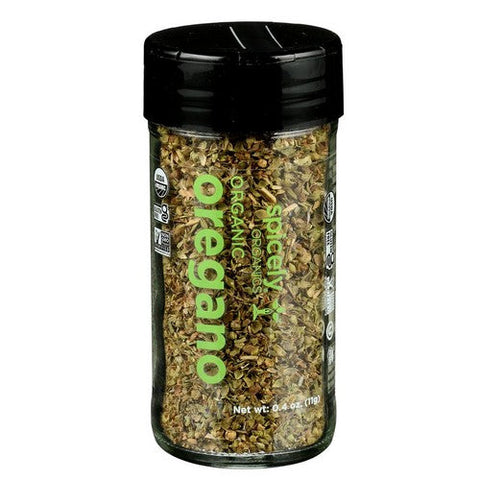 Spicely Organics, Organic Oregano, 0.4 Oz (Case Of 3) Spicely Organics
