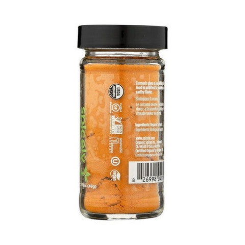 Spicely Organics, Organic Turmeric Spicely Organic Turmeric, 1.7 Oz (Case Of 3) Spicely Organics