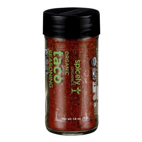 Spicely Organics, Organic Taco Seasoning, 1.8 Oz (Case Of 3) Spicely Organics