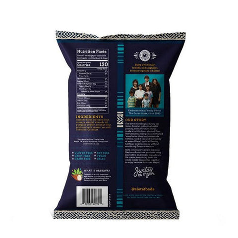 Siete, Tortilla Chips Grain Free Dip Chips, 5 Oz (Case Of 12) Siete