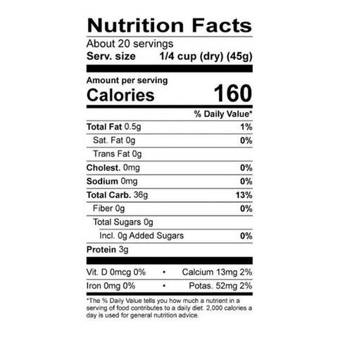 Lundberg, Organic White Basmati Rice, 4 Lbs (Case Of 6) Lundberg