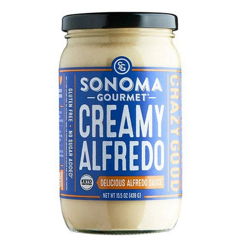 Sonoma Gourmet, Creamy Alfredo Pasta Sauce, 15.5 Oz (Case Of 6) Sonoma Gourmet